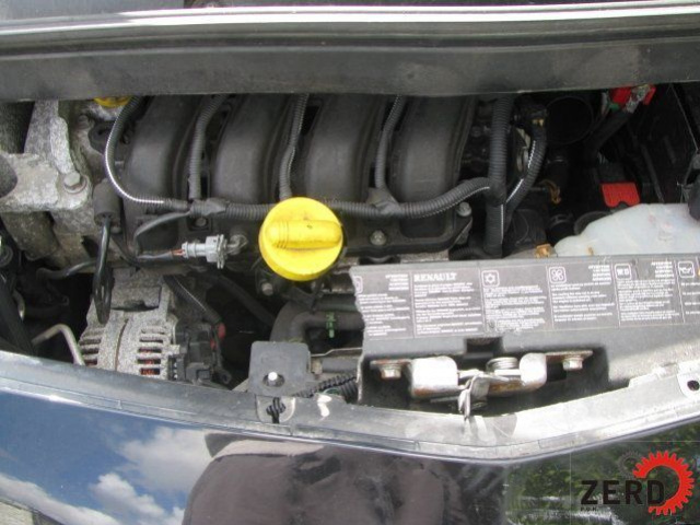 RENAULT MODUS 04- 1.6 16V двигатель гарантия 67 000