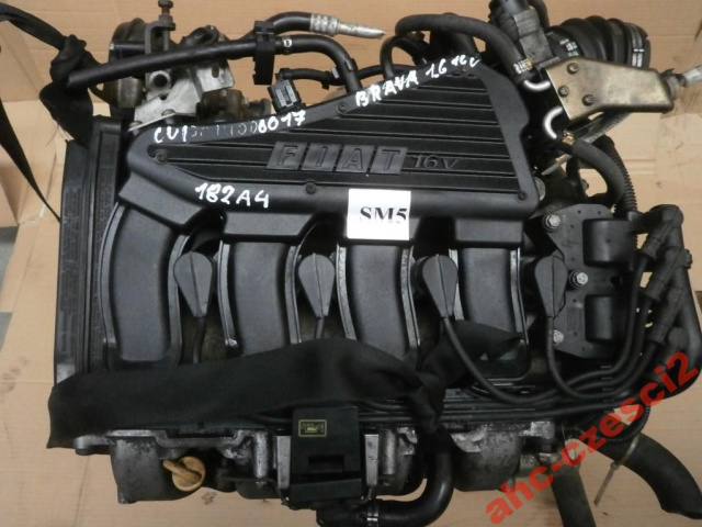 AHC2 FIAT BRAVO BRAVA двигатель 1.6 16V 182A4000