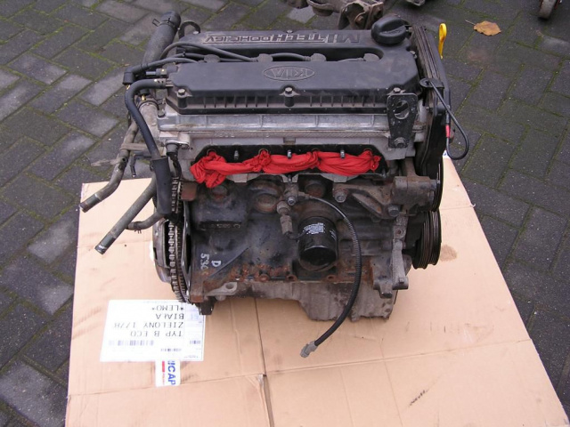 Двигатель KIA RIO I 1.5 MI-TECH DOHC 16V 2004 год