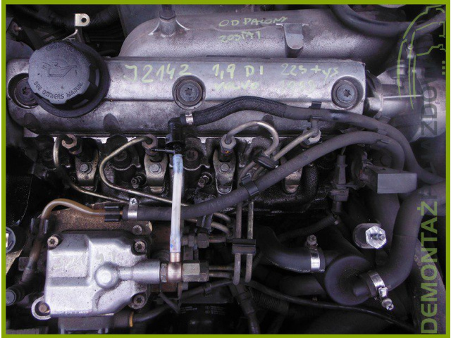 Двигатель VOLVO V40 D4192T2 1.9 TD DI гарантия