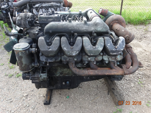 Двигатель SCANIA V8 142 420 DSC14-01