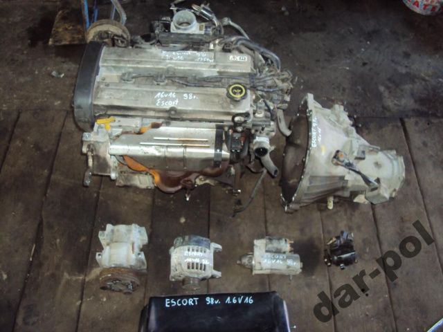 Ford Escort '98 1, 6 16V двигатель zetec 107 тыс.km