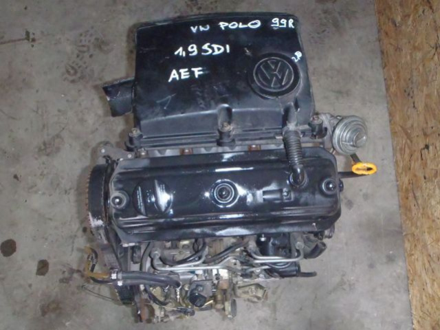 Двигатель 1, 9 SDI VW POLO SKODA AEF
