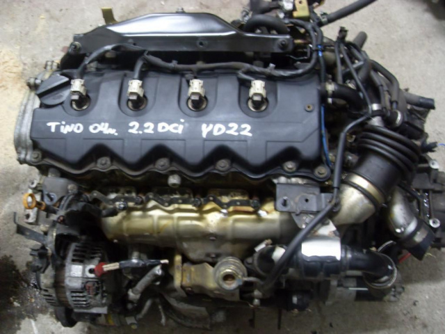 NISSAN ALMERA TINO 2.2 DCI YD22 двигатель в сборе