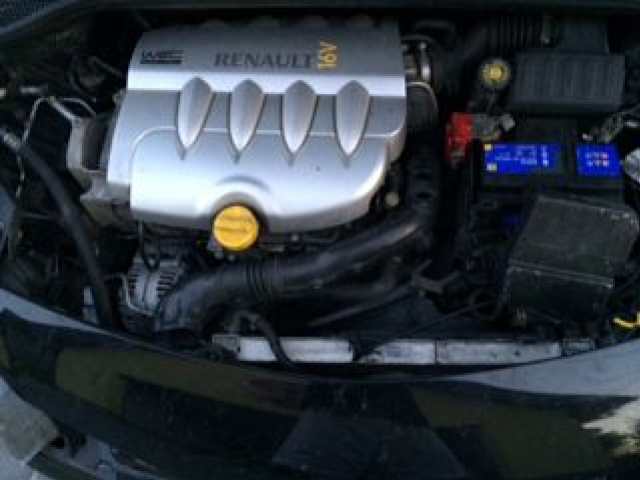 Двигатель RENAULT CLIO 1.6 16VKOMPLETNY Z навесным оборудованием