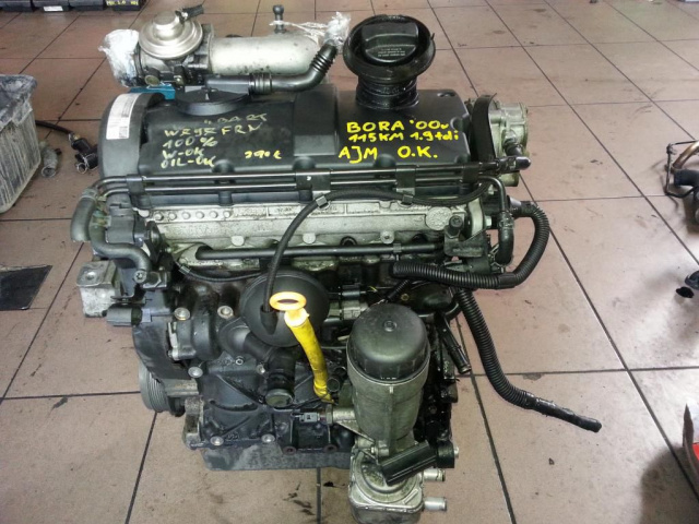 Двигатель AUDI A4 B5 VW BORA 1.9 TDI AJM