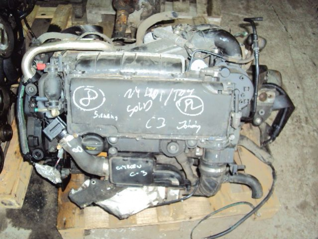 Двигатель в сборе 1.4 HDI Citroen C2 C3 C4 Siemens