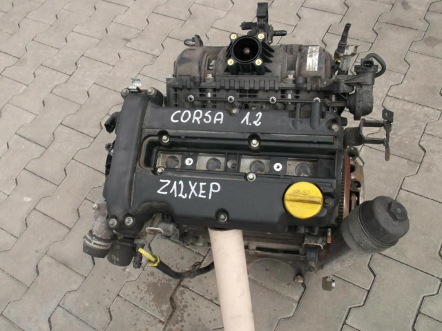 Двигатель Z12XEP OPEL AGILLA 1.2 16V 46 тыс KM