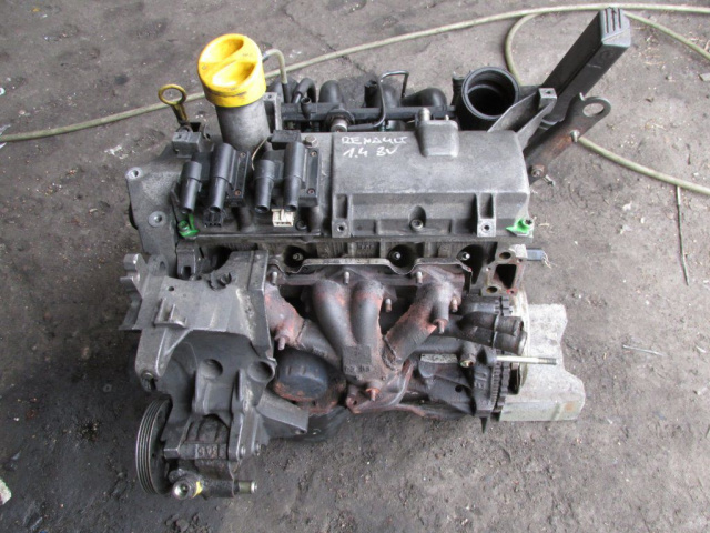 RENAULT KANGOO CLIO II двигатель 1.4 8V E7J C 6/34