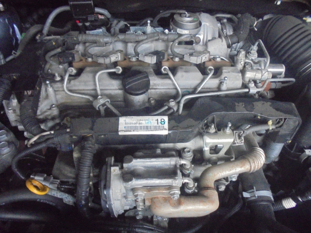 Двигатель TOYOTA VERSO 2, 0D4D 126KM 2010г., в сборе