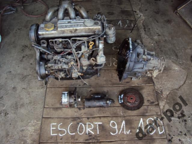 Ford Escort 1, 8D "91-silnik