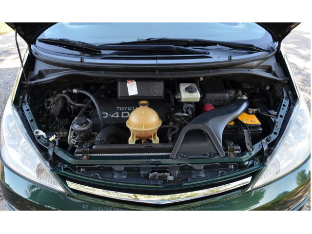 Двигатель Toyota PREVIA 2.0 D4D 1CD-FTV замена Slask