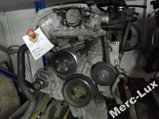 MERCEDES двигатель W202 W208 C200 2.0 111945 BENZYNA#
