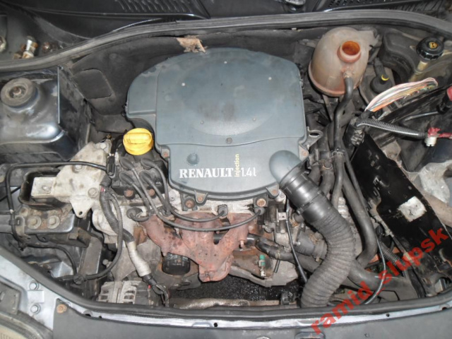 Двигатель Renault Clio, Thalia 1.4 бензин 94tys/km