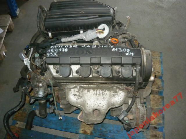 HONDA CIVIC 2001 2002 2003 2004 двигатель 1.4B D14Z6