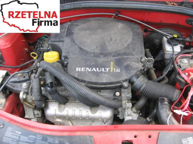 Dacia Sandero 1.4 MPI двигатель K7JA710 30 тыс