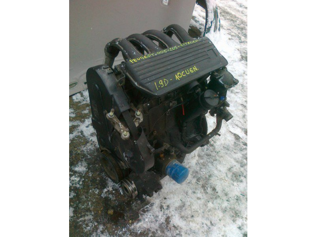 Двигатель PEUGEOT 405 1, 9D 10CU6N гарантия!!!!!!!!!!