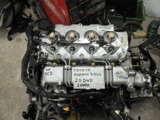 Двигатель TOYOTA AVENSIS RAV 4 2.0 D4D kod 1CD