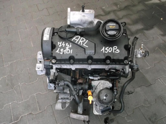 Двигатель ARL SEAT TOLEDO 2 1.9 TDI 150 KM 74 тыс