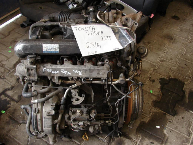 Двигатель в сборе Toyota Previa I 2, 2TD