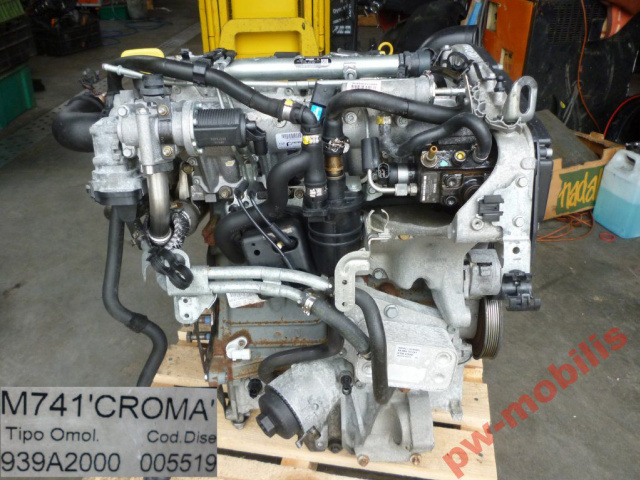 Двигатель Fiat Croma Alfa 1.9 multijet JTDM 939A2000