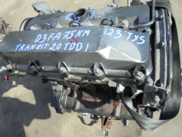 FORD TRANSIT 2.0 TDDI 75KM двигатель D3FA 123 тыс KM