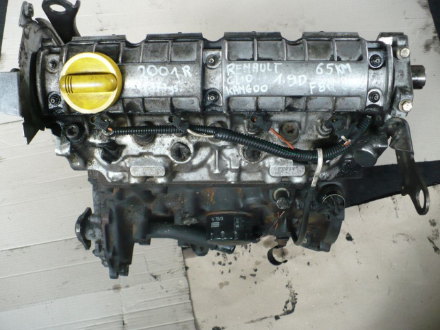 RENAULT CLIO KANGOO 1.9D 65 л.с. 2001г. двигатель F8Q 632
