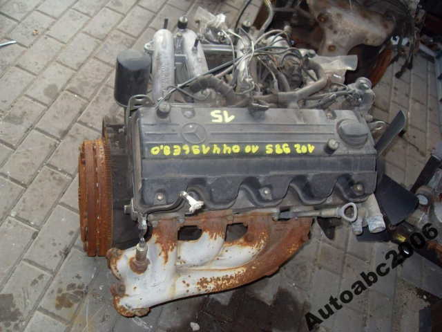 Двигатель MERCEDES 190 W201 2.3 102.985 86-88