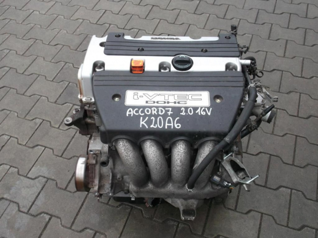 Двигатель K20A6 HONDA ACCORD VII 7 2.0 16V 74 тыс.KM