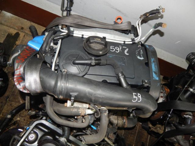 Двигатель VW Passat B6 Audi A4 2.0 TDI 16V BKD KOMPLE