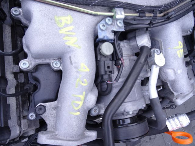 AUDI A8 4.2TDI V8 D3 двигатель в сборе BVN