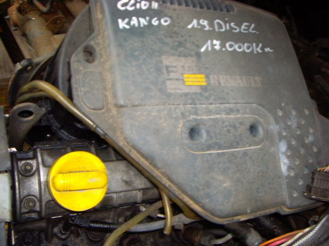 Двигатель RENAULT KANGOO, CLIO II po '98г. 1.9 D. W-WA