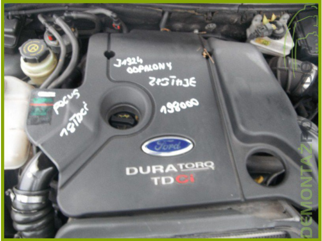 15576 двигатель FORD FOCUS F9DA 1.8 TDCI FILM QQQ
