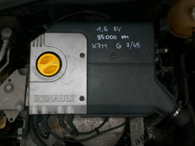 Двигатель RENAULT CLIO II 1.6 8V K7M G 7/45