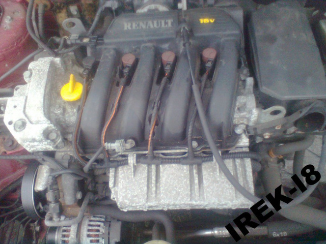 RENAULT SCENIC II 1.6 16V двигатель гарантия 2004 R