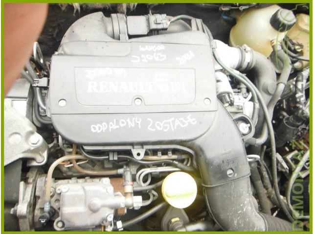 Двигатель RENAULT KANGOO F9Q 780 1.9 DTI FILM QQQ