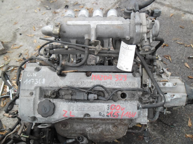 Двигатель MAZDA 323 1.5 16V ZL 00г. бензин гарантия