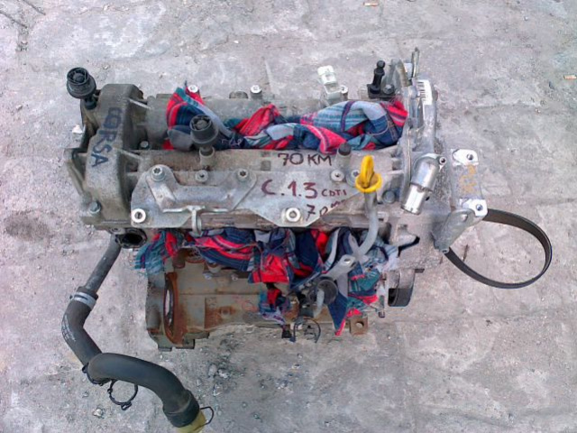 Двигатель OPEL CORSA C AGILA 1.3 CDTI 70 KM Отличное состояние