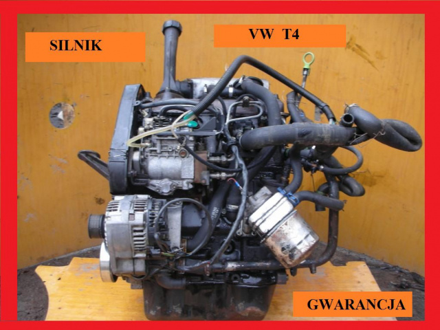 Двигатель VW T4 transporter 1.9D 1.9TD гарантия