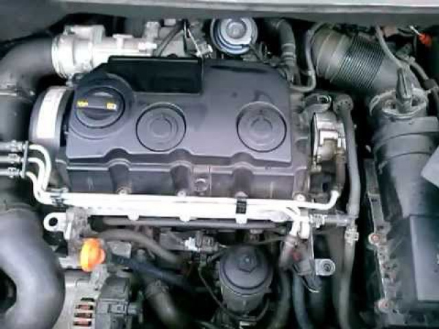 VW TOURAN 06' 2.0 TDI двигатель AZV 90TYS KM