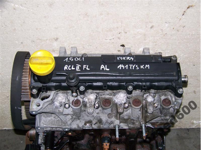 RENAULT THALIA 1.5 DCI двигатель K9K700 65 л.с. 141TYS