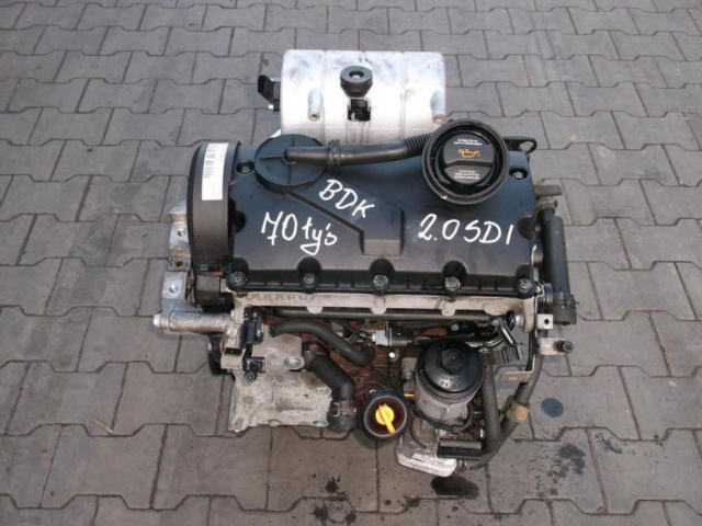 Двигатель BDK SEAT ALTEA 2.0 SDI 70 тыс KM -WYSYLKA-