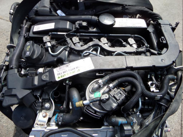 Двигатель MERCEDES W204 W212 2.2 CDI 651 в сборе
