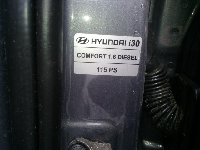 HYUNDAI i30 ПОСЛЕ РЕСТАЙЛА CEED 1.6 CRDI 115 л.с. двигатель