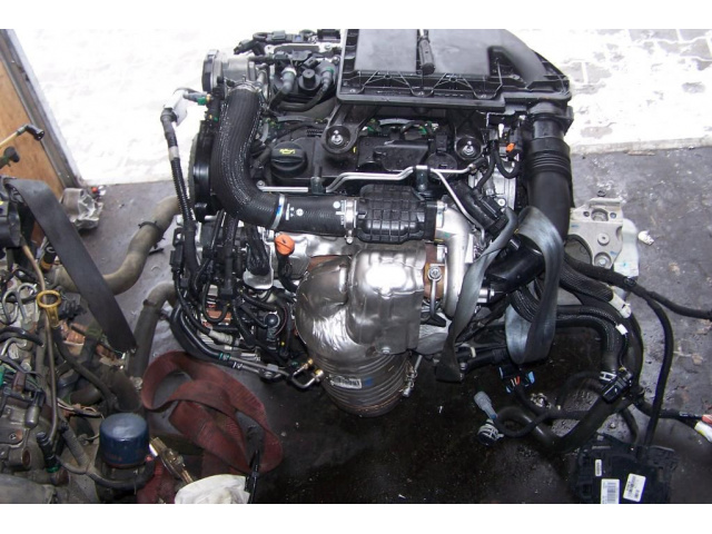PEUGEOT 207 1.4 HDI 2011-2012r FAP двигатель в сборе