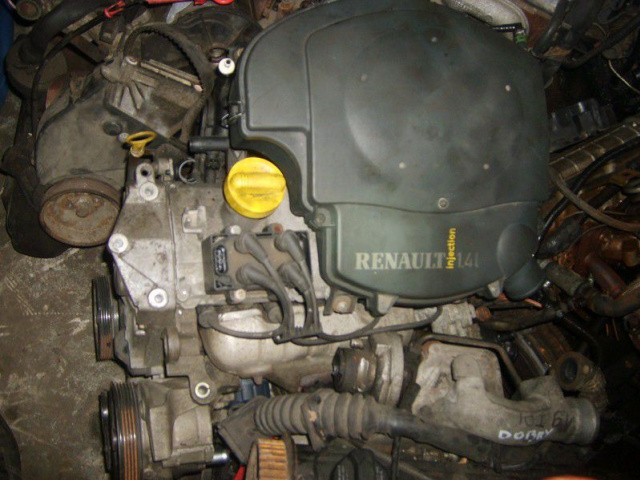Renault Clio Kangoo Thalia двигатель 1.4 8V 02г.