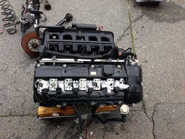 BMW E39 M54B25 двигатель в сборе e60 E46 навесное оборудование