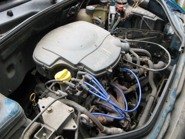 Двигатель RENAULT Kangoo Clio 1.4 8V 2002 r.Slask