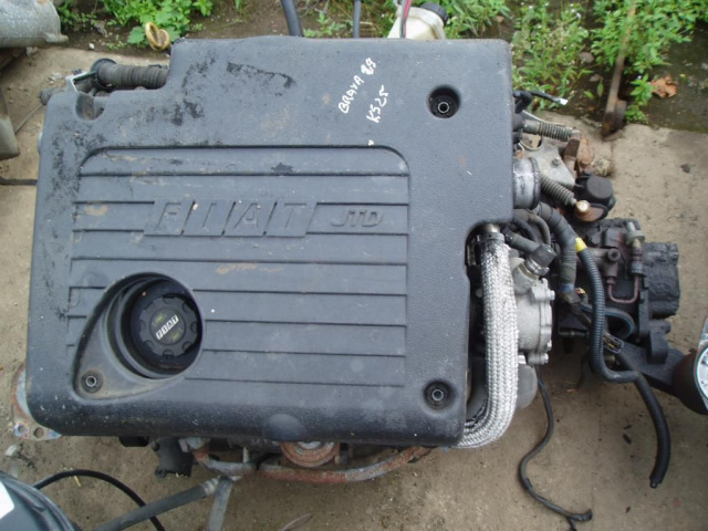 Двигатель в сборе Fiat Brava 1.9JDT + коробка передач KS.25