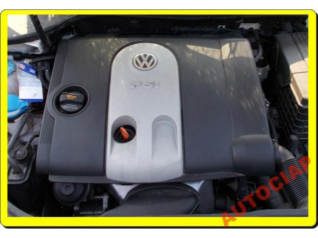 VW GOLF V 1.6 FSI двигатель BAG 61tys насос форсунки